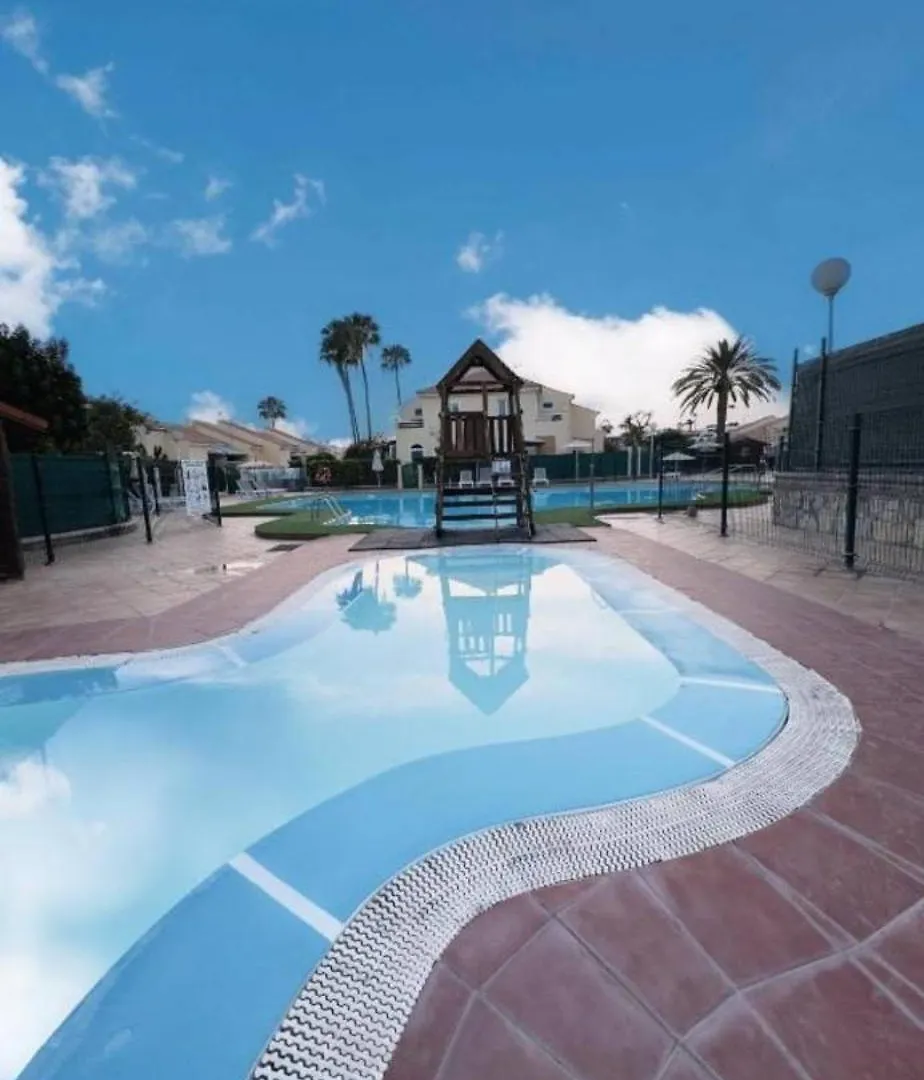 Hotel Bungalow With Terrace Bbq Pool In Maspalomas Spain